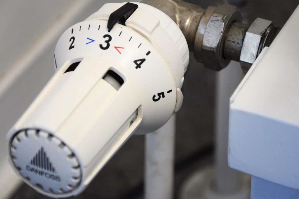 Tête thermostatique permettant de régler le chauffage d’un radiateur